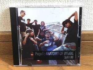 SIMI LAB / Page 1 : ANATOMY OF INSANE ヒップポップ 名作 国内盤帯付 QN / OMSB'Eats / MARIA / DyyPRIDE / DJ HISPEC / Earth No Mad