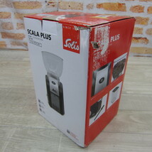 01097PS24【未使用】ソリス スカラプラス （Solis Scala Plus Coffee Grinder）コーヒーグラインダー ブラックシルバー SK1661_画像9