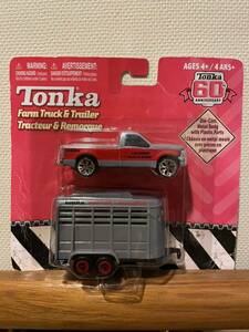 激レア1円スタート　トンカ60周年マイスト　フォードF150F250ピックアップ FARM TRUCK AND HORSE TRAILER Tonka Farm 60 ANNIVERSARY 