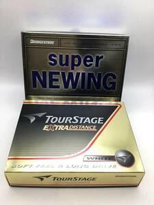 6814 【BRIDGESTONE】 ブリヂストン ★ ゴルフボール 2ダース ★ super NEWING ★TOURSTAGE ★ 人気！ 未使用品！ 二次流通品 