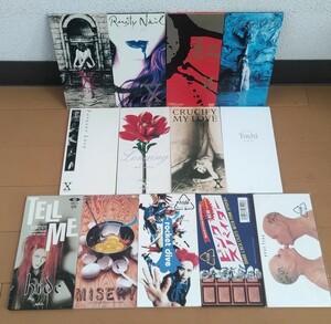 ★☆レア!! 廃盤 X JAPAN+hide YOSHIKI TOSHI 8cm CD シングル まとめて 13枚セット!!　送料一律370円★☆