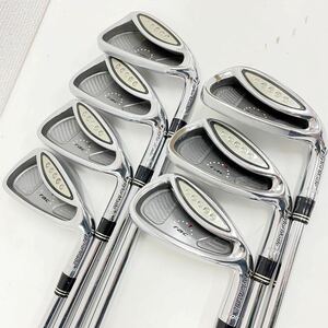 TaylorMade rac cgb アイアン 7本セット テーラーメイド FLEX R COMBINATION SHAFT SYSTEM NIPPON SHAFT アイアンセット ゴルフクラブ