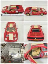 ミニカー BURAGO ブラーゴ 等 まとめ 7点 Ferrari フェラーリ 348 360 F50 F40 1/18 126 1/24 POLISTIL RJ 101 Maisto ベンツ A140 現状品_画像5