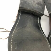 【22979】REGAL リーガル ビジネスシューズ 23.5㎝ レザー 本革 革靴 紐 茶色 ブラウン メンズ 経年保管品 中古品 梱包60サイズ_画像6