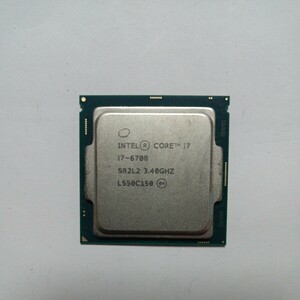 Intel ☆ Core i7-6700　SR2L2 ★ 3.40GHz (4.00GHz)／8MB／8GT/s　4コア ☆ ソケットFCLGA1151 ☆