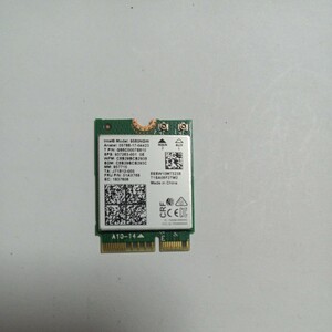 Intel Wireless-AC 9560NGW Wi-Fi 5 + Bluetooth 5 Combo M.2 カード　①