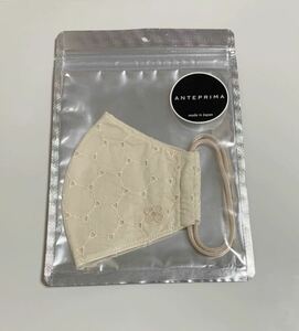 [ unused * unopened ]ANTEPRIMA original race cotton mask Anteprima made in Japan 