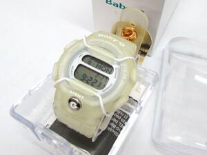 未使用品 動作品 CASIO カシオ Baby-G ベビーG 1564-BG 1997年 ディズニーストア5周年記念 ピンバッジ付き 腕時計 デジタル レディース 