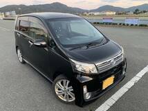 福岡発　H25年式　□ムーヴ□　■カスタムX-LTD■ 自動ブレーキ付 上級グレードアルミホイール Bluetooth AppleCarplay 158,000円_画像1