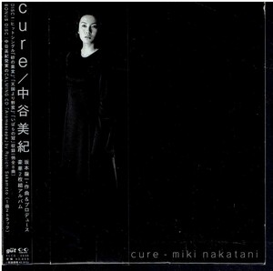 CD★中谷美紀★cure　【2枚組】　帯あり　　坂本龍一プロデュース