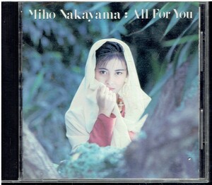 CD★中山美穂★All FOR YOU