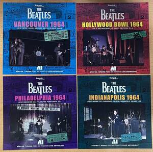 BEATLES / LIVE ANTHOLOGY 1964　4タイトルセット　4CD　プレス盤 ビートルズ