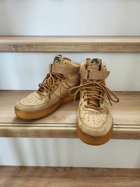 NIKE エアフォース1 AIR FORCE 1 HIGH 07 flax