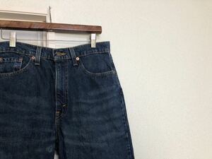 94年製90sヴィンテージMADE IN USAアメリカ製Levi's リーバイス519-0217デニムパンツ ボタン裏525W32W80cmL72cm股付近リペアあり