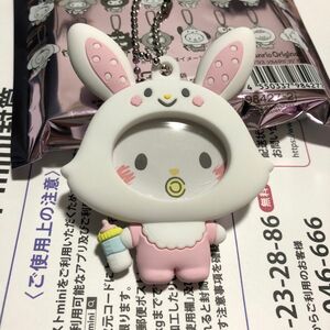 フォトバッチ付きマスコット サンリオ ウィッシュミーメル ベビーシリーズ フォト缶バッジ シークレット キーホルダー sanrio