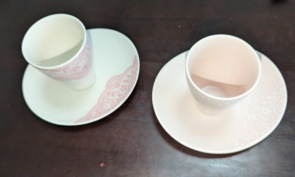 【新品未使用】pinkie Noguchi Sawako designペアお皿&カップ