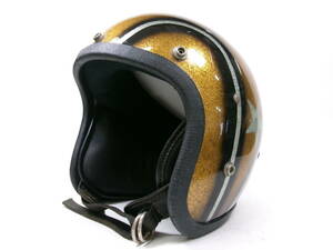 S shell! 70s LSI-4150 jet helmet eyes deep has processed .M * FURY400 GRANT PREMIER safe Tec BELL 500TX BUCO vintage helmet 