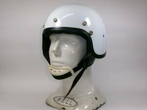 60s SHOEI D-4 half helmet M hanging ceiling * 60 period Shoei ARAI BELL BUCO rabbit Silver Pigeon Vespa iron scooter 