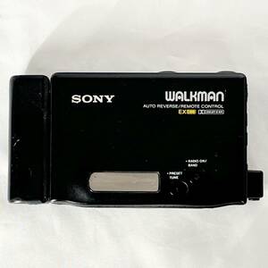 【ジャンク品】SONY WM-FX85 黒 PC-WM1付　電池ボックス付　カセット プレーヤー ウォークマン　ソニー CASSETTE WALKMAN