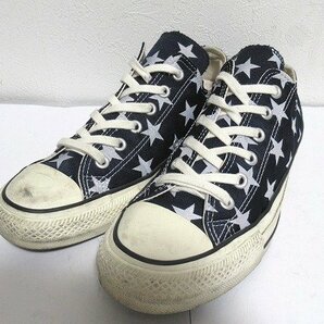 z11416:CONVERSE（コンバース）ALL STAR 100 NISHIJIN-ORI ST OX NAVY 1sc360 オールスター 西陣織/紺白/US8(26.5cm）の画像1