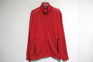 z11440:PUMA（プーマ）US古着 Scuderia Ferrari スクーデリア・フェラーリ トラックトップ　ジャージジャケット/赤/US XXL