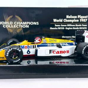 1/43 ウイリアムズ ホンダ N.ピケ FW11B ワールドチャンピオンBOXの画像2