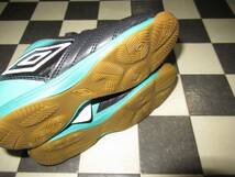 ★アンブロ/UMBRO★新品　ACR シーティー TR WIDE IN ジュニア　18ｃｍ　ブラック/Mグリーン/ホワイト_画像4