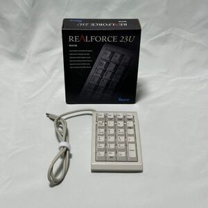 REALFORCE 23U WC0100 アイボリー(テンキー/USB接続/45g/生産終了品)