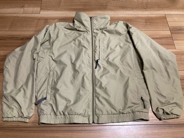 patagonia パタゴニア　p6 ナイロンジャケット シェルジャケット　カーキXグレー　２０００年製　コロンビア製　ＸＬサイズ　美品