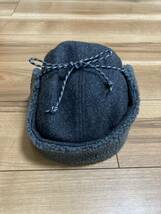 patagonia パタゴニア p6 ウールイヤーフラップキャップ　ボアキャップ　キャップ 帽子 ２０１８年製　ＦＧＥ　グレー　Ｌサイズ　新品_画像4