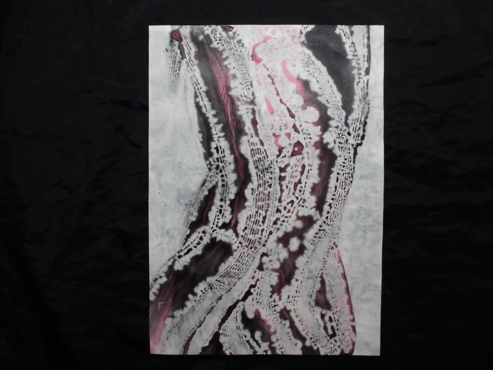 Cuadro, imagen, arte, Escrito, Obra original, Pintura abstracta, Pintura abstracta, Estilo de pintura con tinta, Arte Moderno, interior, Procesamiento especial, Por Yasuyoshi Shimamori *Se enviará en un marco, Obra de arte, Cuadro, otros