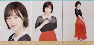 乃木坂46　生写真　３種コンプ　山下美月　ニットポロ