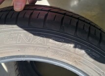 DUNLOP ENASAVE EV204 155/65R14 2本セット 7部山 2019年45週製造 中古 N-BOXより取り外し サマータイヤ 夏タイヤ_画像7