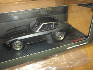 1/18 Nissan Fairlady Z (S30) MATTE・Black イグニッションモデル フェアレディZ 未使用・未開封　S30Z.240ZG 