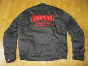  Simpson racing size M with cotton teki suspension jacket ultimate beautiful used 