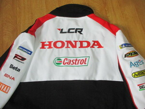  Honda рейсинг *HRC* Castrol * Moto GP ограничение все вышивка Logo soft ракушка серия грузовик джерси * жакет размер XL не использовался 