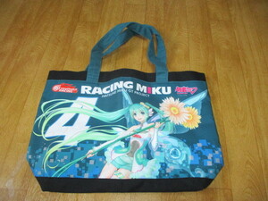 gdo Smile racing team Hatsune Miku * super GT* handbag * tote bag unused jacket * Yokohama Tire 