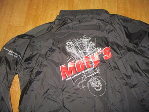 モティーズ・MOTY’Sレーシングオイル　収納フード付き防寒ジャケット　未使用　サイズF