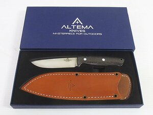 ∞ ALTEMA KNIVES アルテマ ブッシュクラフトナイフ FALCON1 ファルコン コンベックスグラインド ハマグリ刃 440Cステンレス □H8