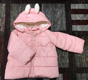 GAP.... coat hood removed OK pink 90 size 1 -years old half ~2 -years old baby girl beautiful goods 