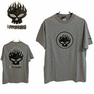 THE OFFSPRING オフスプリング PUNK パンク バンドTシャツ プリントTシャツ ロゴプリントTシャツ 半袖Tシャツ giant グレー M アーカイブ