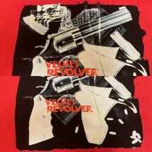 Velvet Revolver ヴェルヴェット・リヴォルヴァー ロック バンドTシャツ プリントTシャツ MADE IN USA USA製 レッド CHASER M アーカイブ_画像6