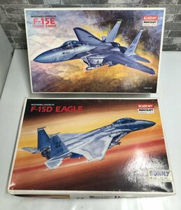 ☆未組立☆アカデミー 1/48 F-15E ストライクイーグル [AM1687] McDONNELL-DOUGLAS F-15D EAGLE [1686]　2点セット