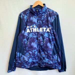 ATHLETA　アスレタ　ジップアップトレーニングウェア　サッカー　練習着