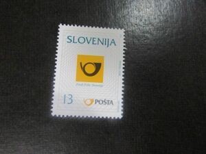 36　スロベニア；ポストホーン　1種完　1995-01-27