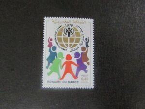 36　モロッコ；国際児童年　1種完　1979