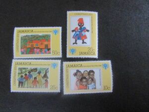 36　ジャマイカ；国際児童年　4種完　1979