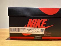 NIKE AIR JORDAN 1 RETRO HIGH OG GS Light Smoke Grey 25 新品未使用品_画像7