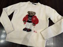 POLO RALPH LAUREN Polo Bear Cotton Sweater 極美品 _画像8