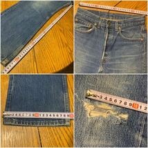 古着/Levi's 501/リーバイス501/Levi's/リーバイス/501/デニム/ジーンズ/ジーパン/90's/31inch/made in usa/ダメージあり/現状渡し_画像9